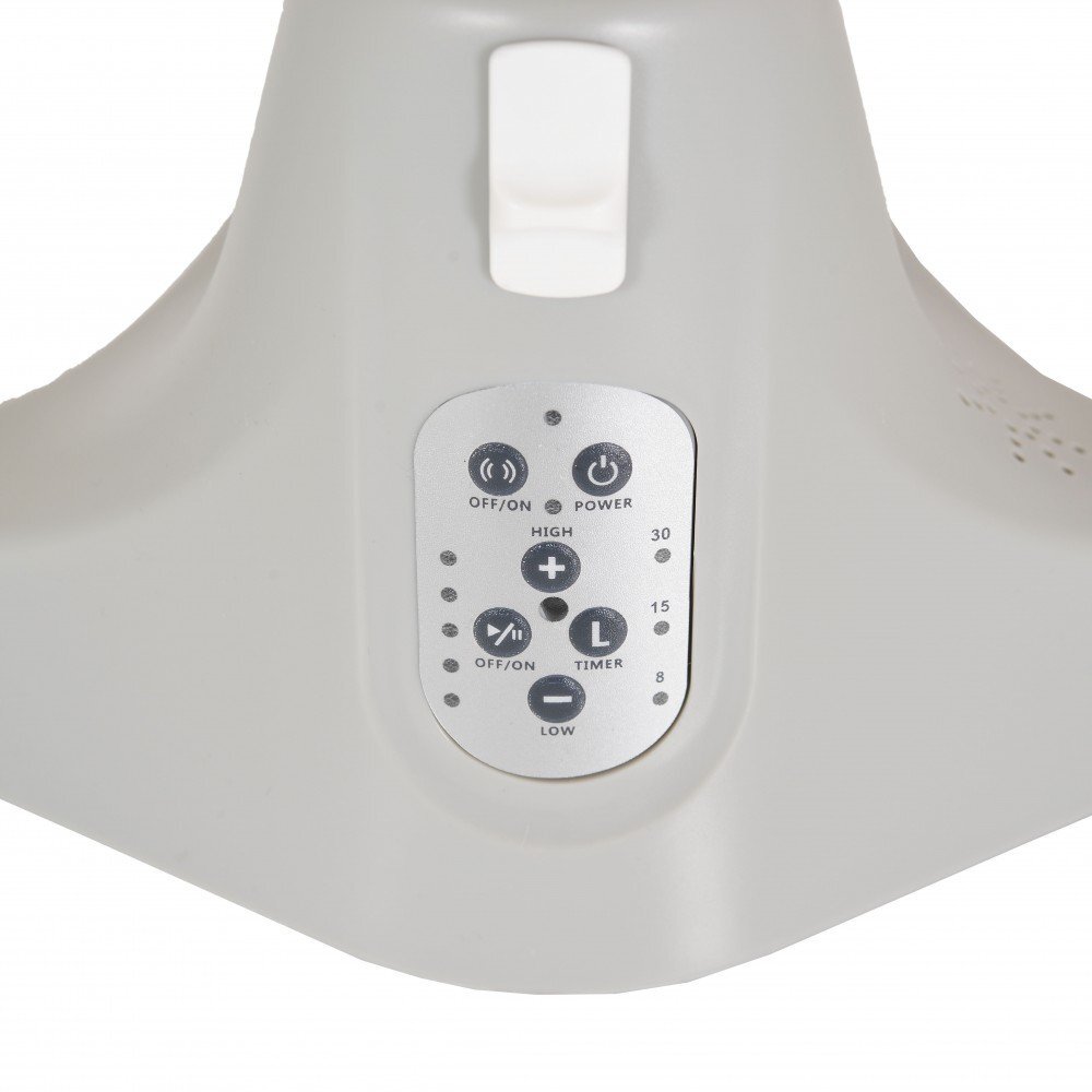 MONI Leagan electric pentru copii Ari Bear Gri cu telecomandaconectare la priza sau baterii5 viteze12 melodiipernuta reductor cu design ursulet inclusa