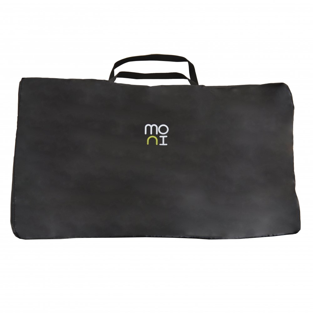 MONI Patut Co-Sleeper Mystery Grey 93x69x72-84 cm multifunctional cu laterala culisantafunctie leganarepozitie anti-reflux 5 pozitii de reglare a inaltimiisaltea si geanta transport incluse