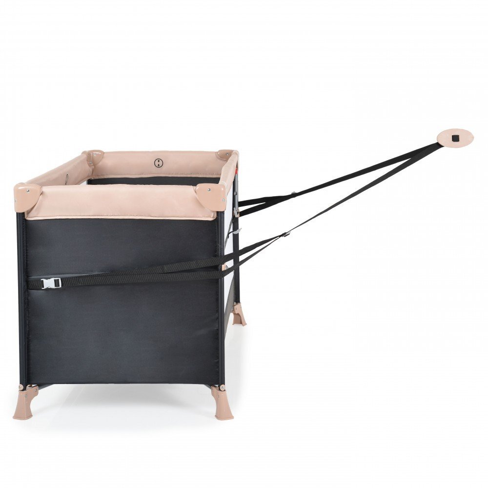 MONI Patut pliabil cu laterala culisanta Next level Beige