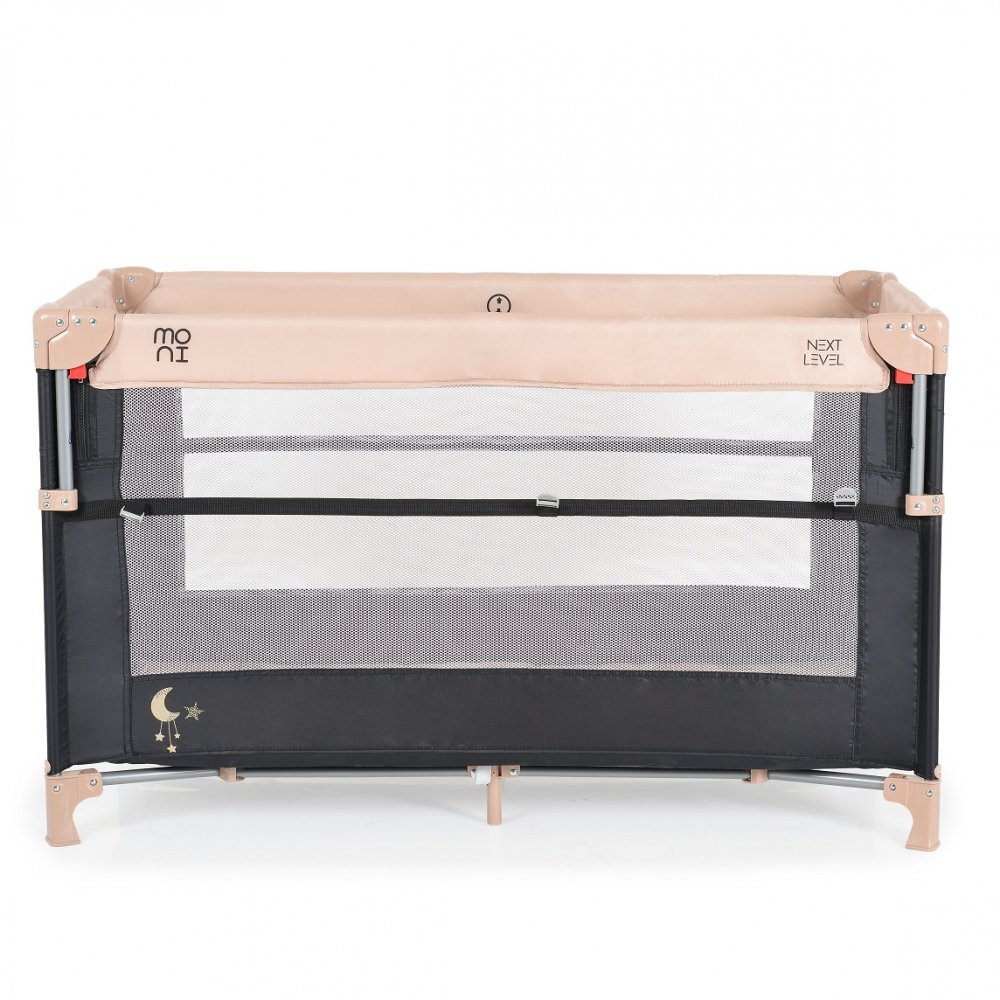 MONI Patut pliabil cu laterala culisanta Next level Beige