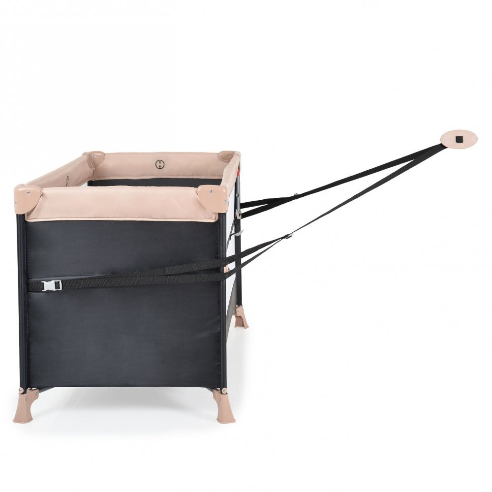 MONI Patut pliabil cu laterala culisanta Next level Beige