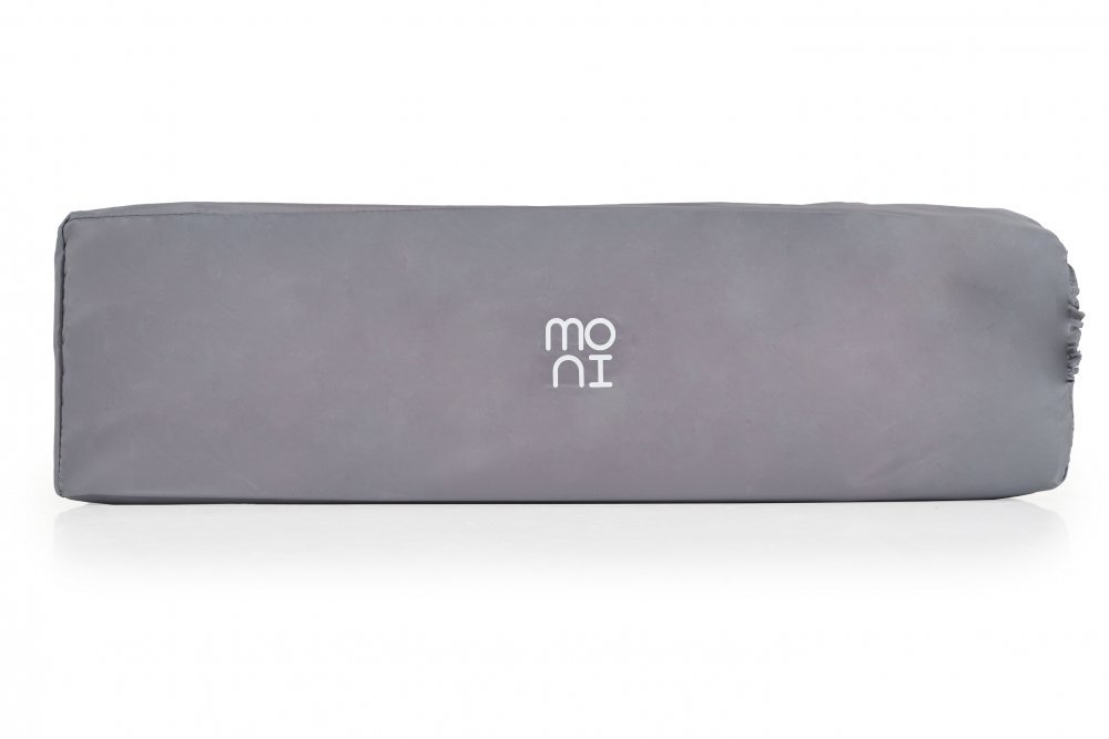 MONI Patut pliabil de calatorie Solo Pink cu un nivelpliere compactasaltea pliabila si geanta transport incluselaterale cu plasa de ventilatieusa de acces cu fermoarideal pentru calatorii sau vizite la bunici