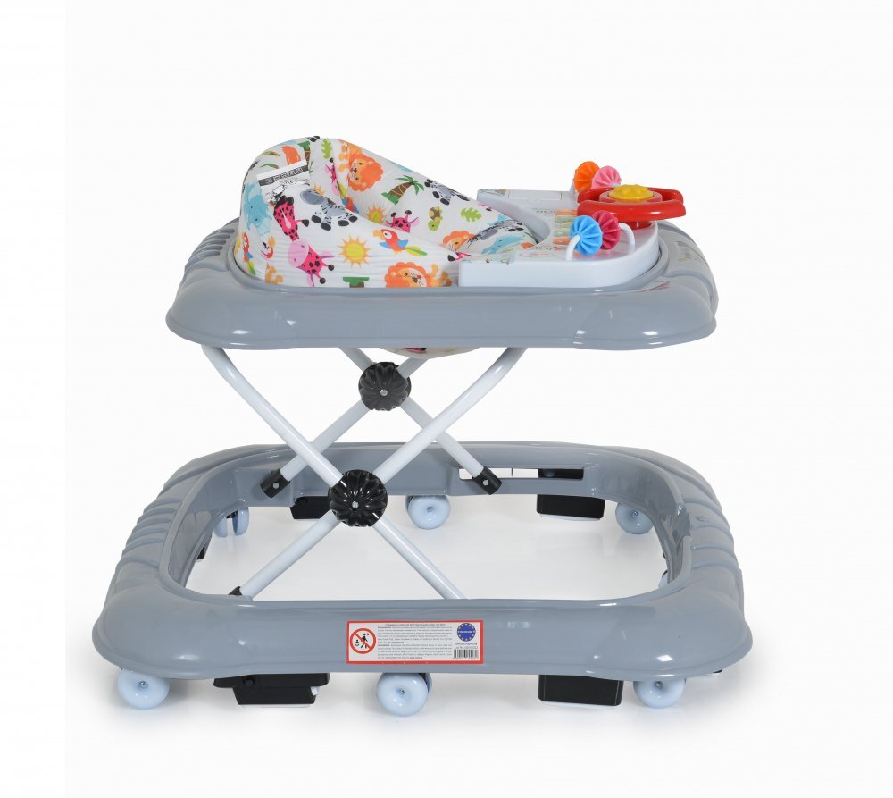 MONI Premergator cu panou interactiv Jungle Grey