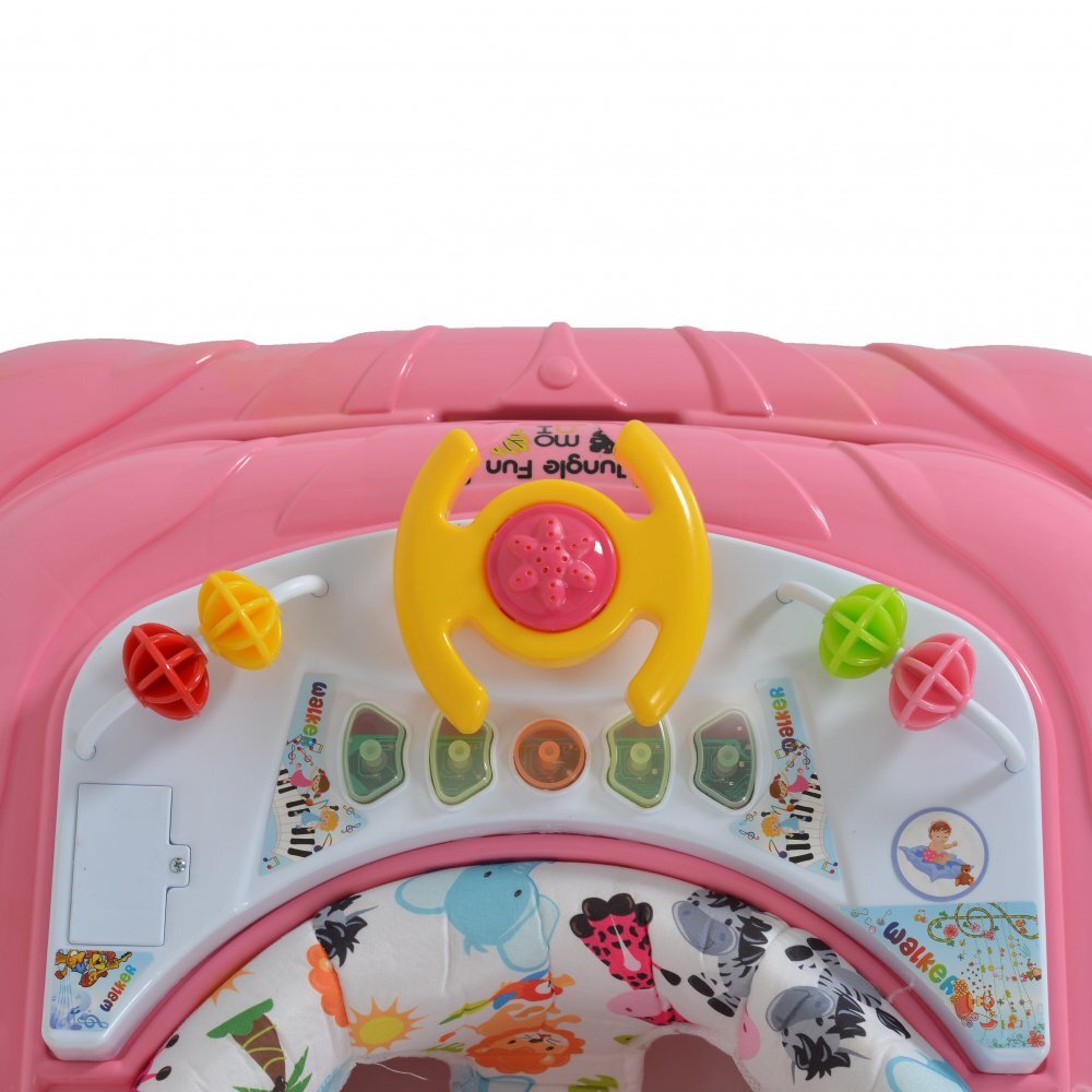 MONI Premergator cu panou interactiv Jungle Pink