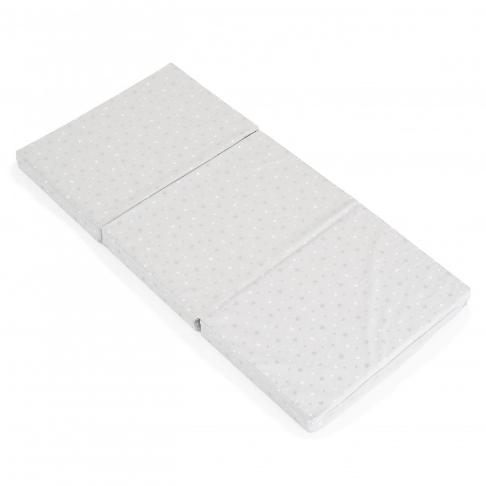 MONI Saltea pliabila pentru copii Mirage Grey 120x60x6 cmhusa din bumbacmiez din spuma poliuretanica de inalta calitatepliere compactahusa detasabila cu fermoar