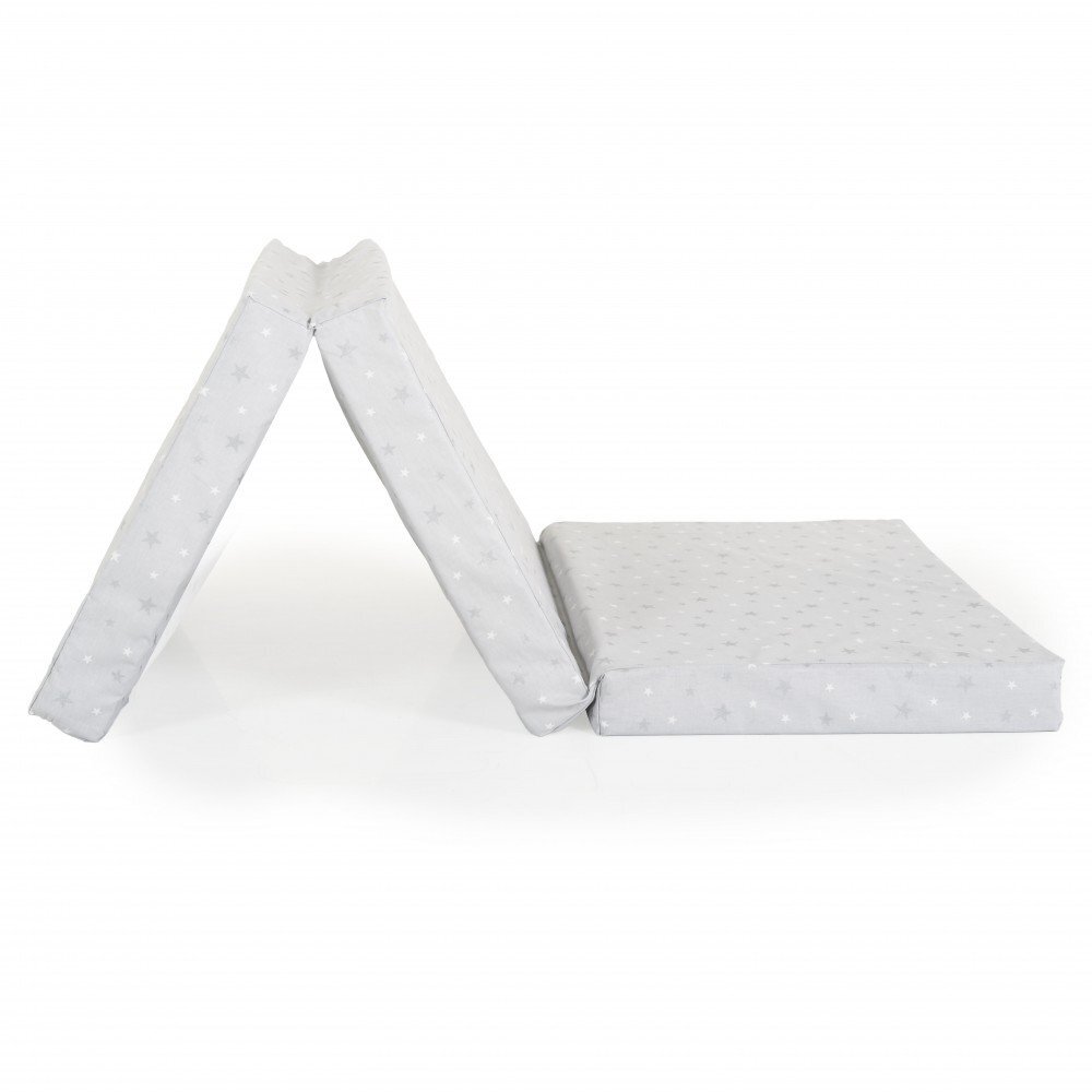 MONI Saltea pliabila pentru copii Mirage Grey 120x60x6 cmhusa din bumbacmiez din spuma poliuretanica de inalta calitatepliere compactahusa detasabila cu fermoar