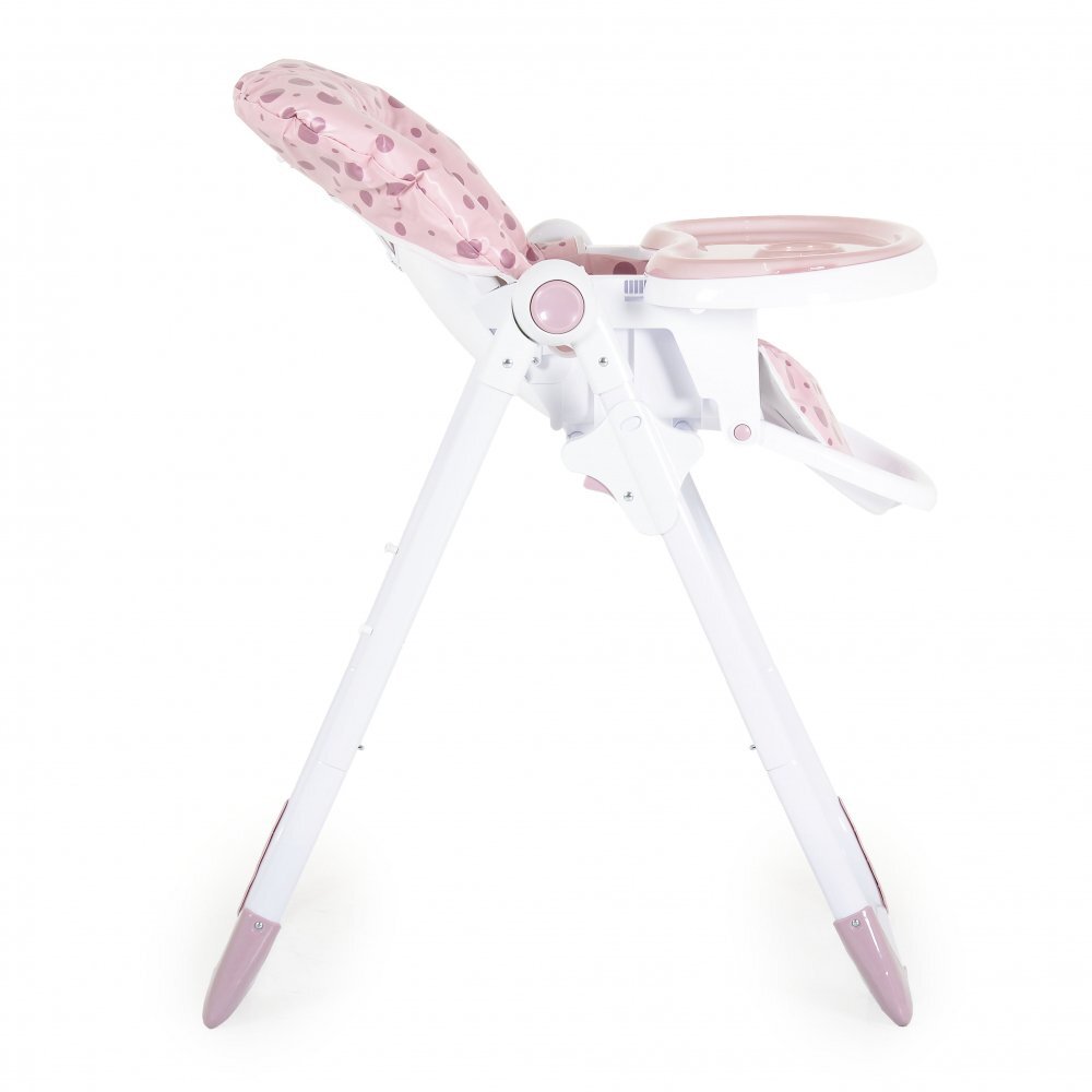 MONI Scaun de masa pliabil cu inaltime reglabila si husa impermeabila Cocomero Pink