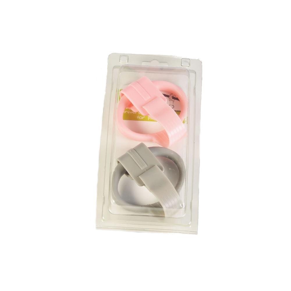 MONI Set 2 inele pentru tarc de joaca PinkGrey