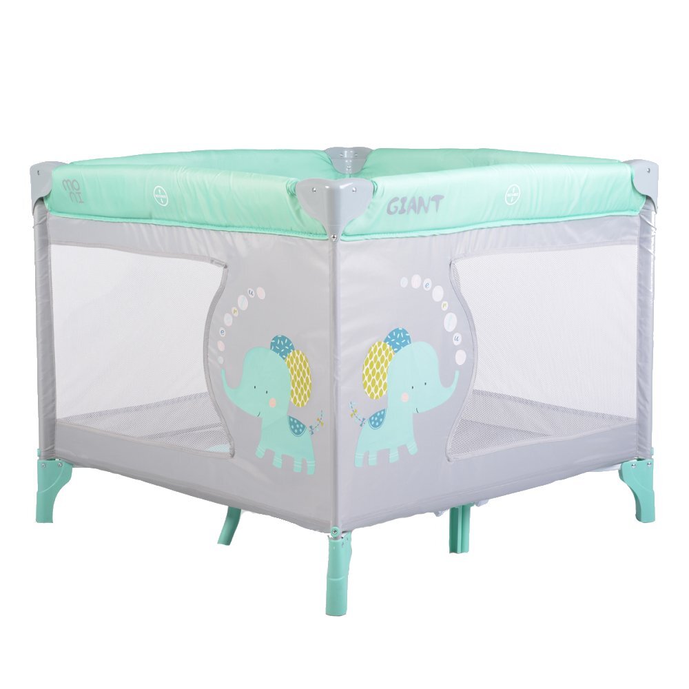 MONI Tarc de joaca pliabil pentru copii 93x93 cm Giant Giant Mint