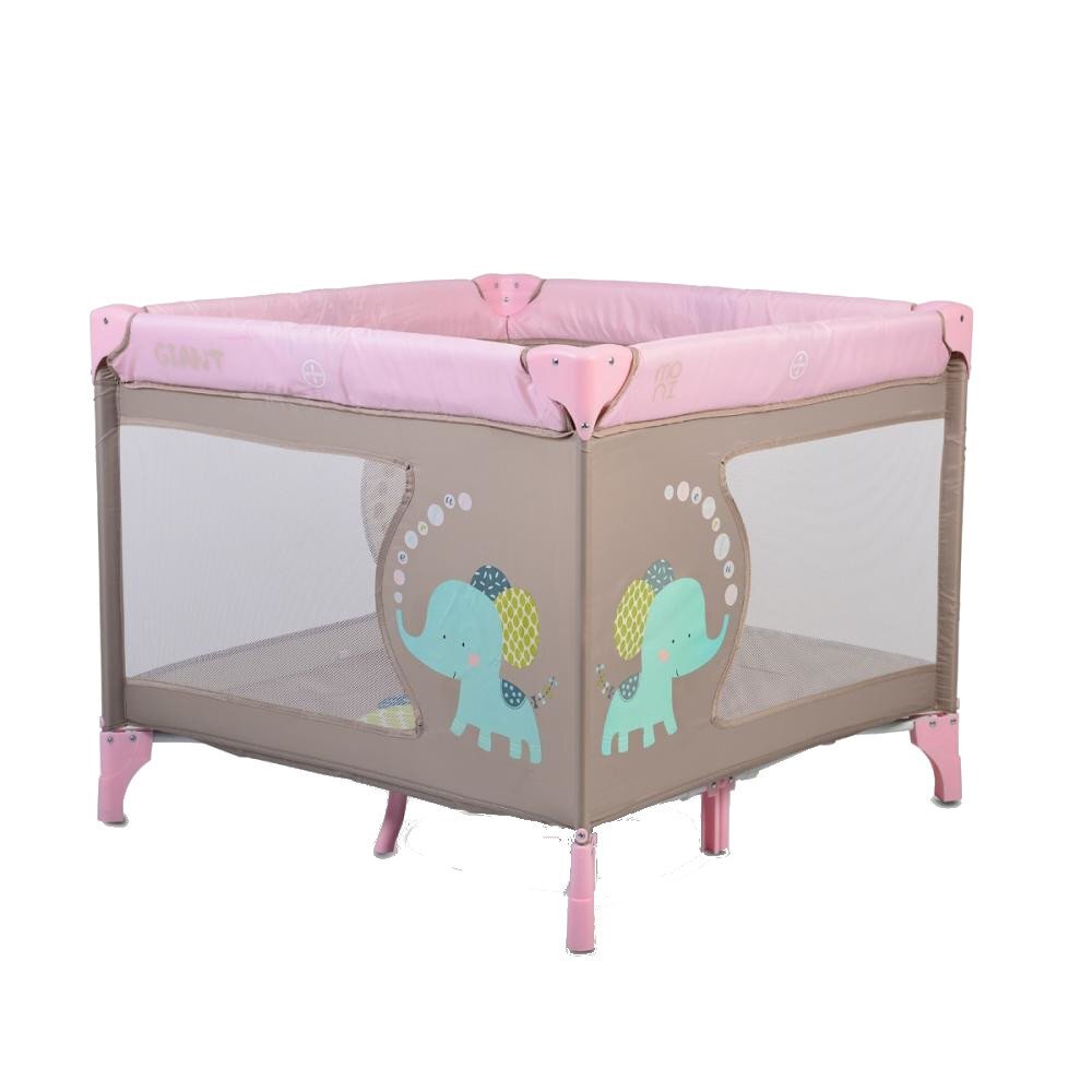 MONI Tarc de joaca pliabil pentru copii 93x93 cm Giant Giant Pink