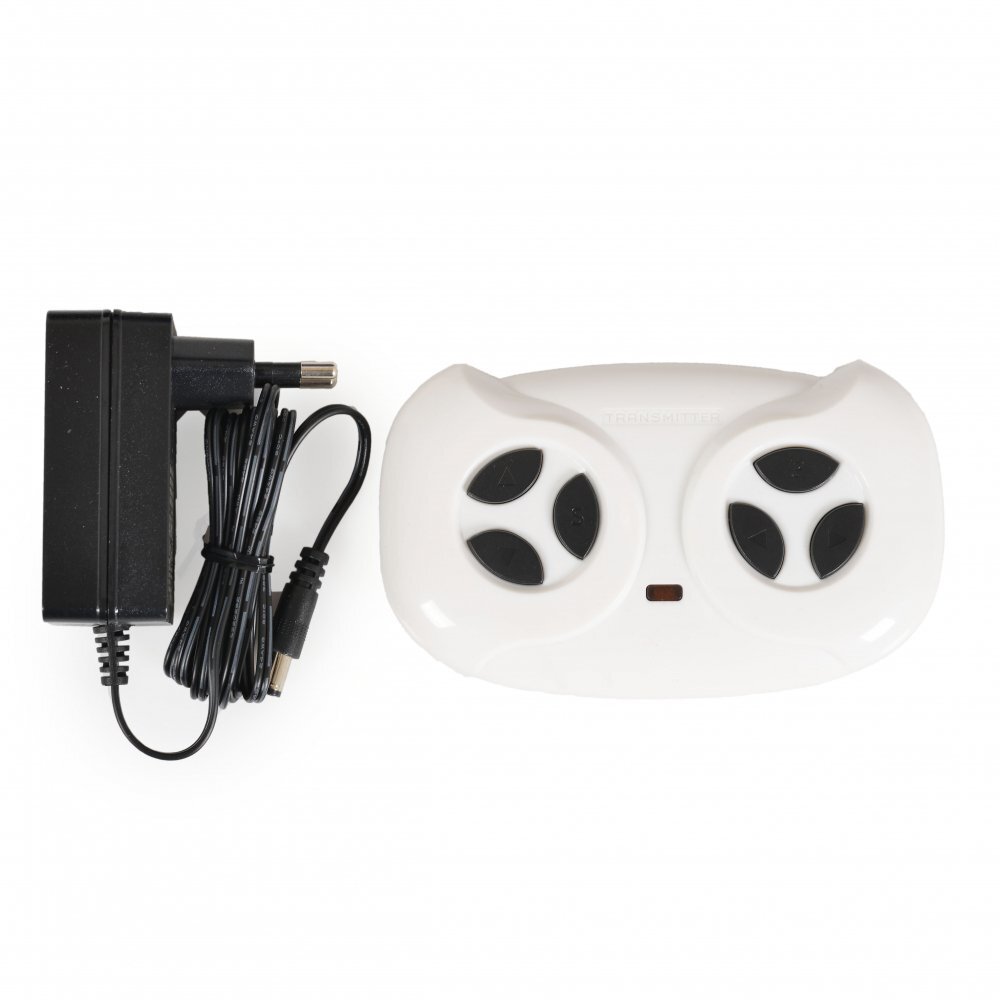 MONI Tractor electric 12V pentru copiicu telecomanda parintideschidere usiroti rezistente3 vitezefunctii muzicale si lumini Harvest Blue