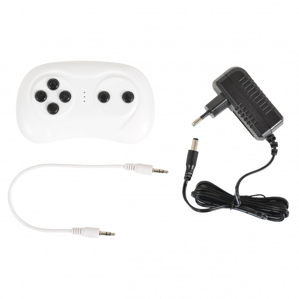 MONI Tractor electric pentru copii Rancher Blue 70W cu remorca si telecomanda pornire la buton Panou audio lumini si claxon