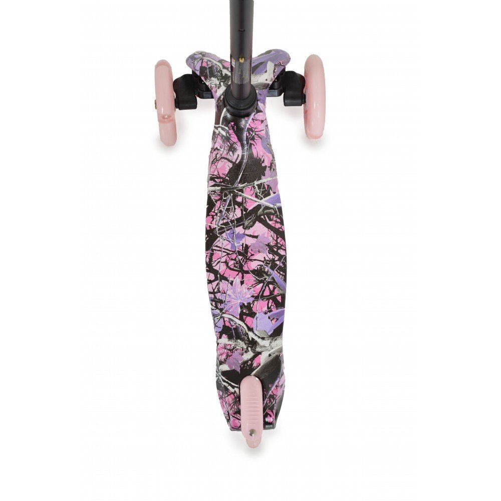 MONI Trotineta intuitiva cu inaltime reglabila intre 50-74cmroti cu lumini LEDde la 3ani si pana la 40kg Fidget Pink