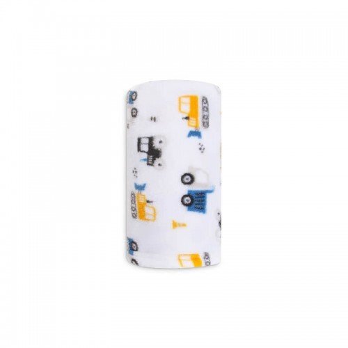 Mother's Choice Paturica din fleece pentru bebelusi model autovehicule