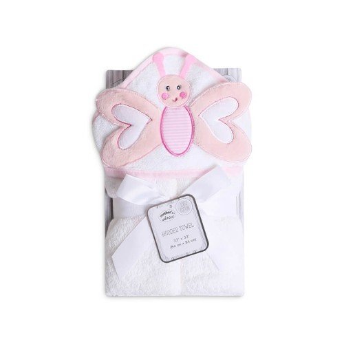 Mother's Choice Prosop bebe cu gluga din bumbac fluturas