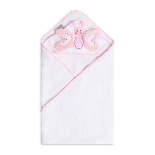 Mother's Choice Prosop bebe cu gluga din bumbac fluturas
