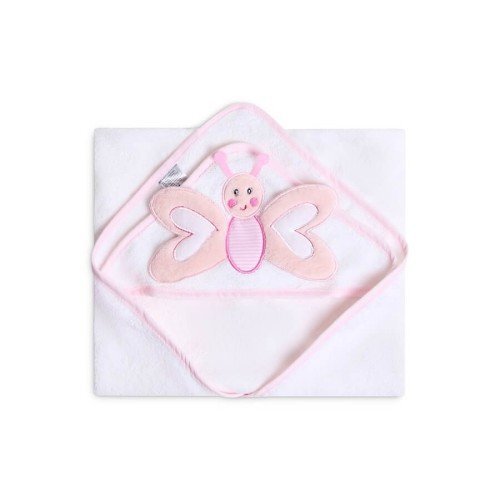Mother's Choice Prosop bebe cu gluga din bumbac fluturas
