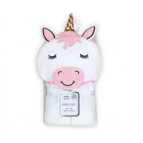 Mother's Choice Prosop bebe cu gluga din bumbac unicorn