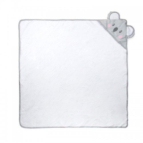 Mother's Choice Prosop bebe cu gluga din bumbac ursulet koala gri