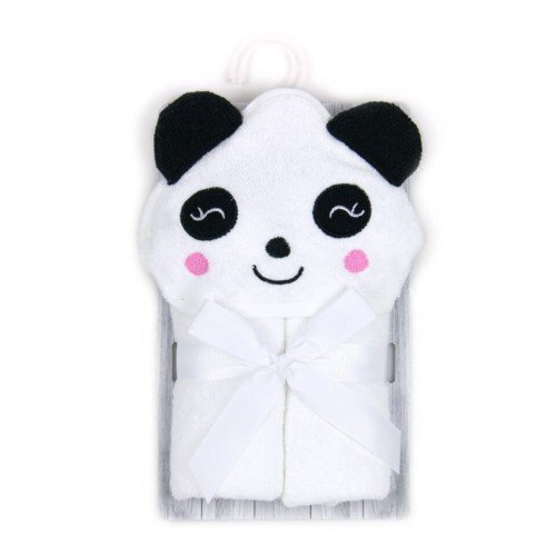 Mother's Choice Prosop bebe cu gluga din bumbac ursulet panda