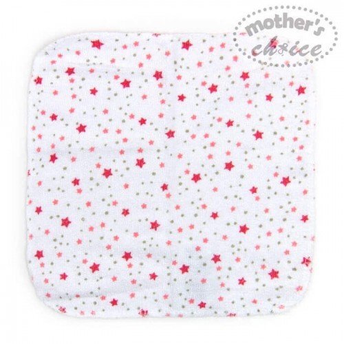 Mother's Choice Set 12 mini prosopele pentru bebelusi alb si roz