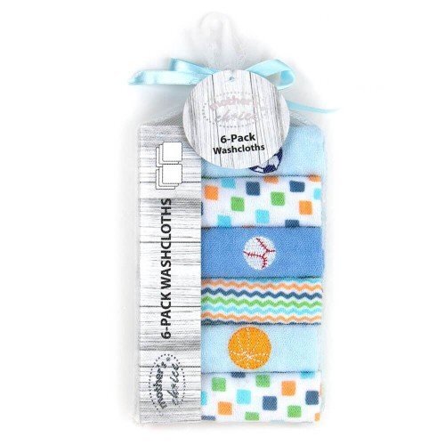 Mother's Choice Set 6 mini prosopele pentru bebelusi bleu