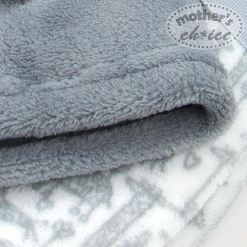 Mother's Choice Set cadou bebelusi cu paturica si jucarie atasament magarus gri