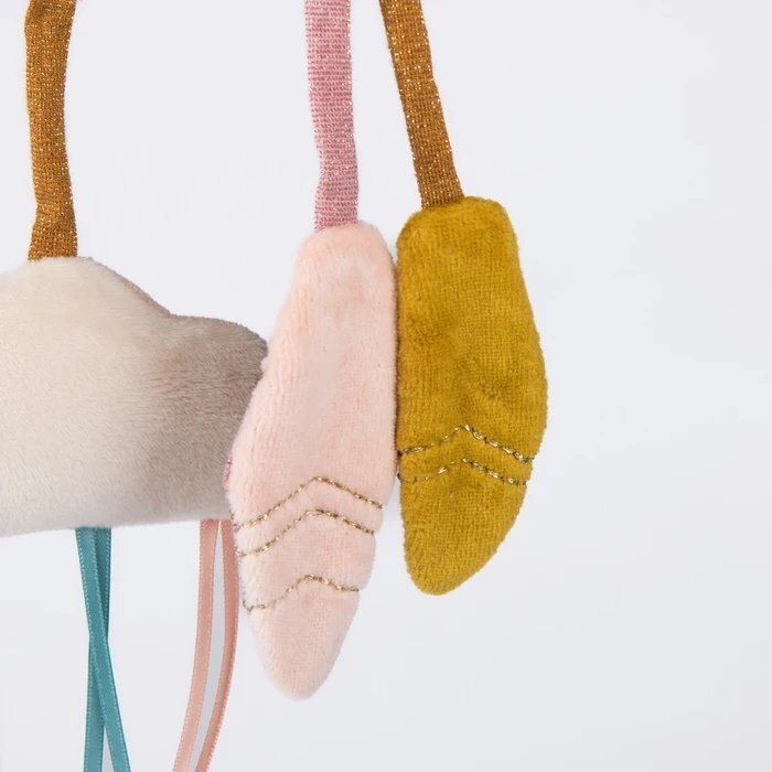 Moulin Roty Jucarie senzoriala lebada cu activitati
