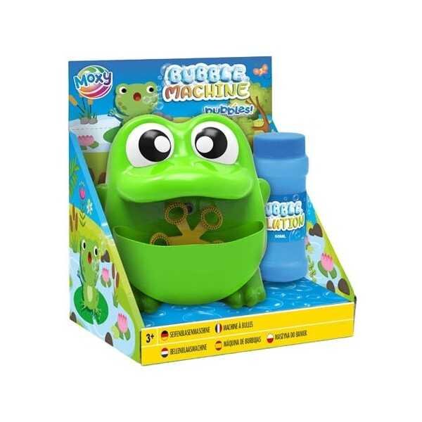 Moxy Masina de baloane de sapun cu 50 ml solutie verde