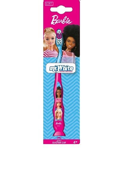 Mr.white Periuta de dinti pentru copii Mr. White cu cronometru luminos Barbie