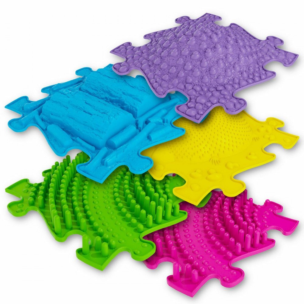 Muffik Covoras ortopedic senzorial puzzle set 3D extins A