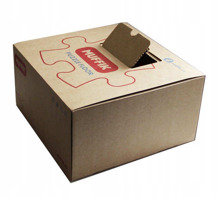 Muffik Covoras ortopedic senzorial puzzle set pentru fetite