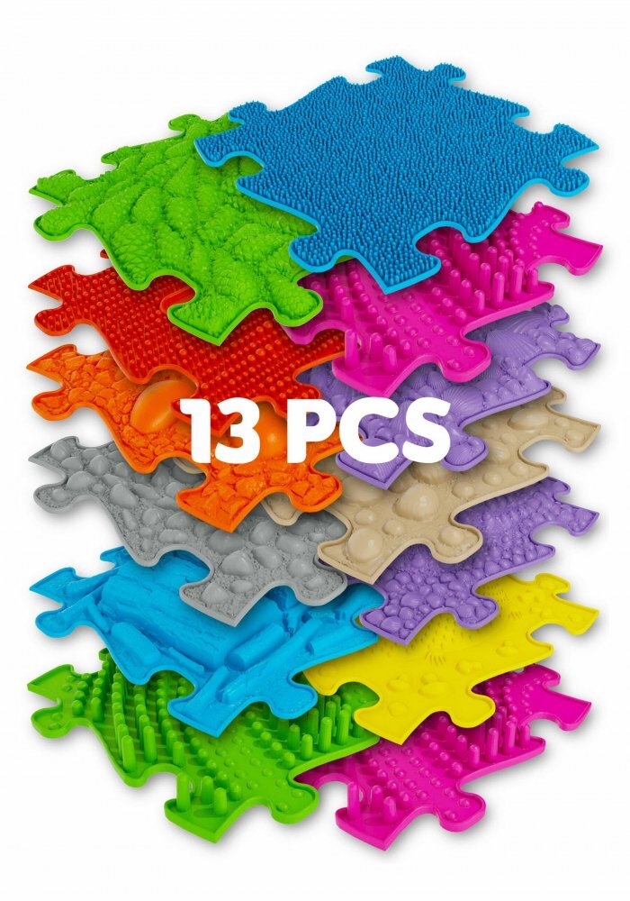 Muffik Set covorase ortopedice senzoriale puzzle Huge 1A