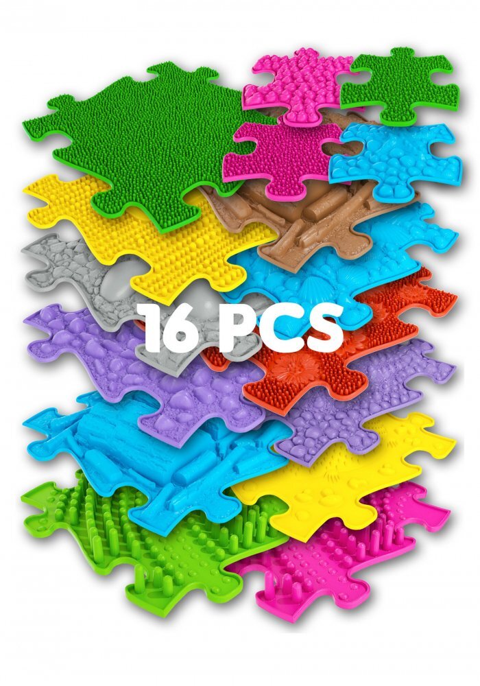 Muffik Set covorase ortopedice senzoriale puzzle Huge 2A
