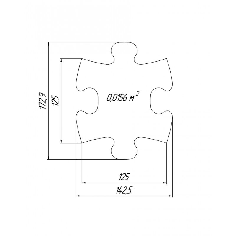 Muffik Set covorase ortopedice senzoriale puzzle mini puzzle