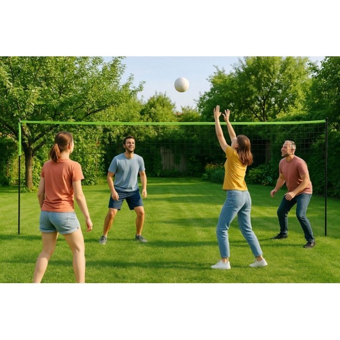 MultiGarden Fileu portabil pentru volei cu cadru 600 x 242 cm VS-5.7X2.3