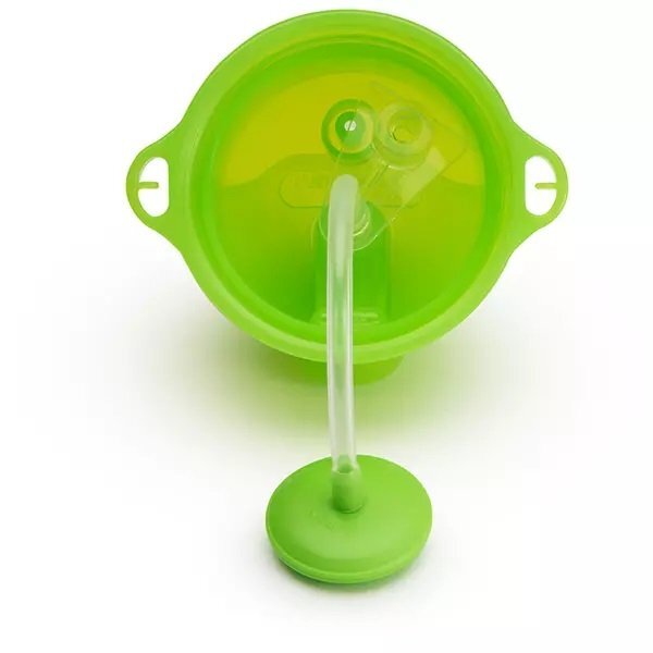 Munchkin Cana Any Angle Click Lock cu pai flexibil 12L+ 296ml green