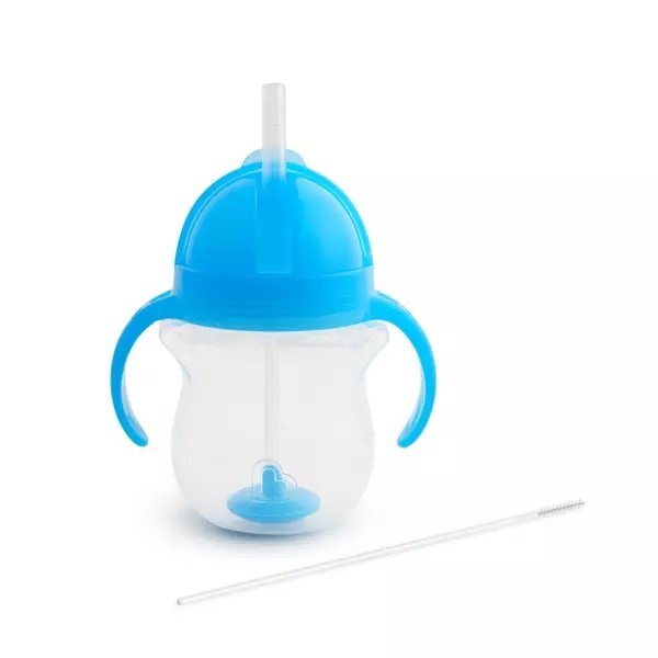 Munchkin Cana Any Angle Click Lock cu pai flexibil si manere 6L+ 207ml blue