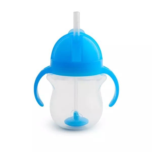 Munchkin Cana Any Angle Click Lock cu pai flexibil si manere 6L+ 207ml blue
