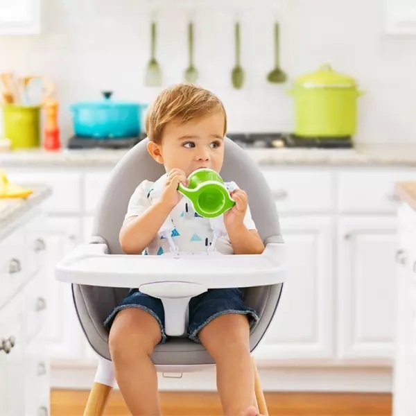 Munchkin Cana Gentle cu manere 118 ml 4L+ green