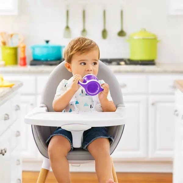 Munchkin Cana Gentle cu manere 118 ml 4L+ purple