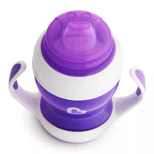 Munchkin Cana Gentle cu manere 118 ml 4L+ purple