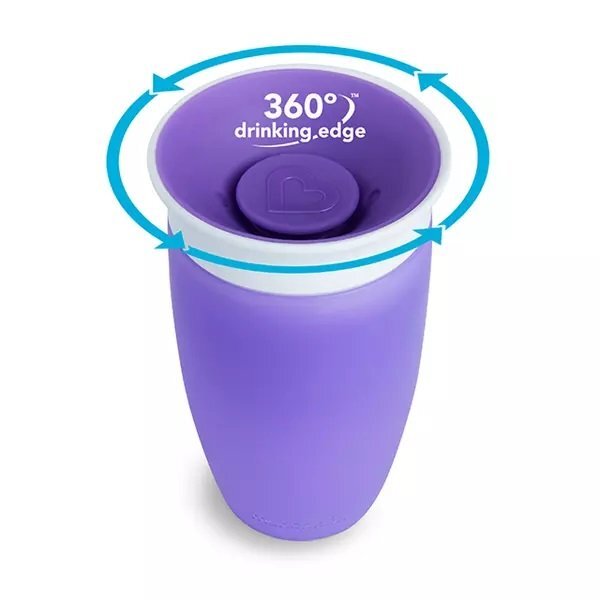 Munchkin Cana Miracle 360 296ml 12L+ purple
