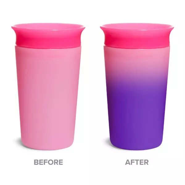 Munchkin Cana Miracle 360 Colour Change 266ml 12L+ pink