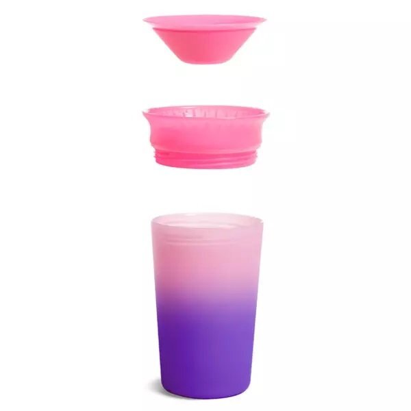 Munchkin Cana Miracle 360 Colour Change 266ml 12L+ pink