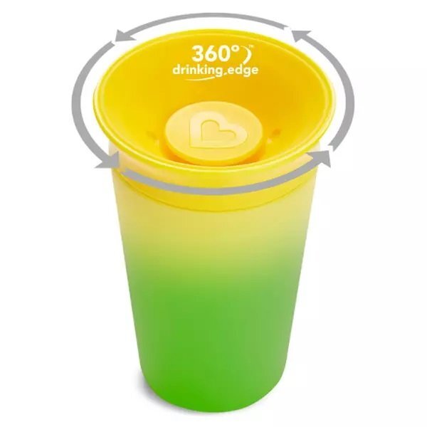Munchkin Cana Miracle 360 Colour Change 266ml 12L+ yellow