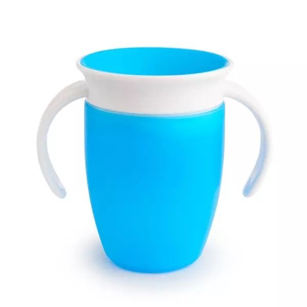 Munchkin Cana Miracle 360 cu manere 207ml 6L+ blue