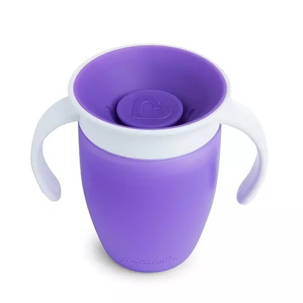 Munchkin Cana Miracle 360 cu manere 207ml 6L+ purple
