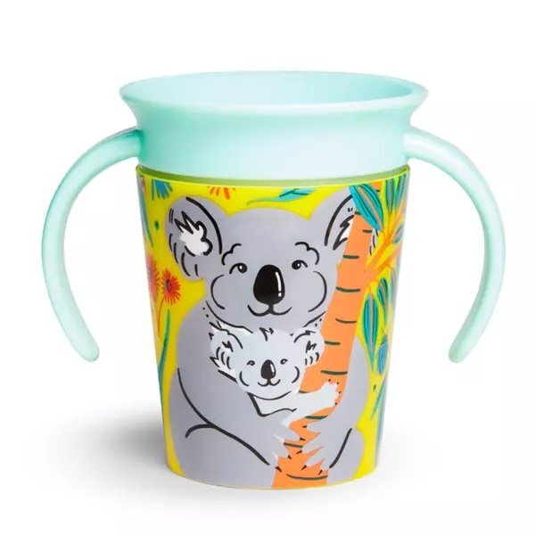 Munchkin Cana Miracle 360 cu manere WildLove 177ml 6L+ koala