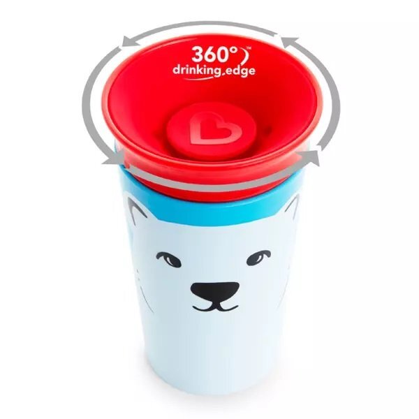 Munchkin Cana Miracle 360 Wildlove 266ml 12L+ polar bear